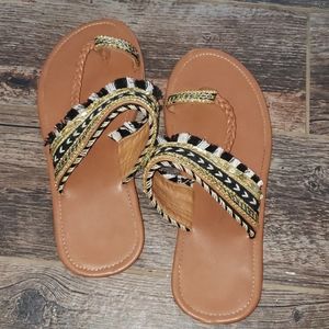 Unbranded flip flops